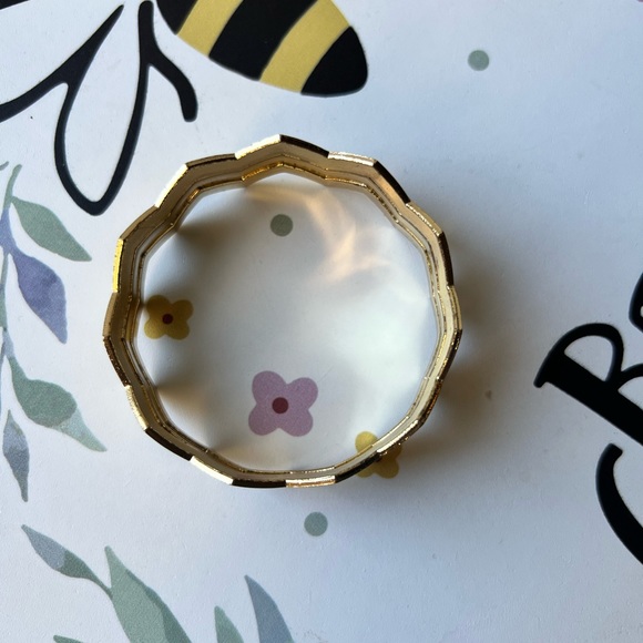 Set of 3 zig-zag bangle bracelets - Picture 12 of 15